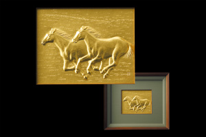 K24 額「駿馬疾走」