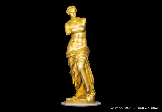 金箔 ミロのヴィーナス ©Paris,2025,GrandPalaisRmn
