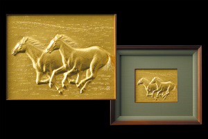 K24 額「駿馬疾走」