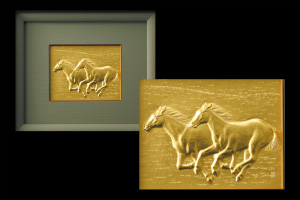 K24 額「駿馬疾走」